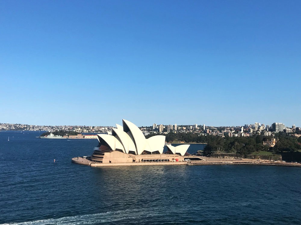 Fotografía de la Opera House de la ciudad de Sídney